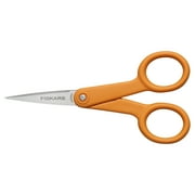 Fiskars Scissors 5 Inch Micro-Tip Scissors, Orange