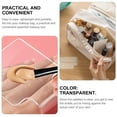thumbnail image 3 of 2pcs Transparent Acrylic Makeup Palettes Color Mixing Plates for Makeup Use, 3 of 5