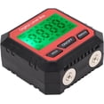 thumbnail image 4 of Yazoeia Digital Level Box Angle Meter Digital Protractor Angle Measuring Angle Measuring Tool Inclinometer Angle Engineering Inclinometer for Level Goniometer Protractor Protractors (Red), 4 of 8