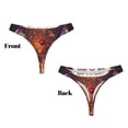 thumbnail image 3 of Balery Beautiful Dreamcatcher1 Tangas de Algodón para Mujer con Estampado – Ropa Interior Sexy, Transpirable, G-string-3X-Large, 3 of 6