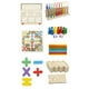 thumbnail image 2 of Juguete de matemáticas Montessori de colores Juguetes de Educación Juguete de aprendizaje temprano Matemáticas Ayudas para la enseñanza Conexión de perlas Hugo niños ábaco, 2 of 10