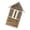 Wood color, variant on lanema Natural Wood House For Bees Butterflies And Beneficial Garden Insect Hotel Shelter Bees House For Outdoor Garden Habitat And Nature Observation