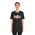 thumbnail image 3 of Baseball Retro Mama Rocker Sports Checkerboard Shirt, 3 of 5