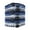 Denim, variant on Blue and Silver Hair Ties for Thin Hair, Narrow Grab & Go Ponytail Holders, 12 Pack | L. Erickson