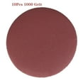 thumbnail image 1 of 10 Pcs Feuilles de Sable en Forme Ronde 5 Pouces/125mm 40-2000Grit 1000Grit, 1 of 10