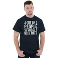 thumbnail image 4 of 4 out of 3 Struggle Math Nerd Humor Men's Graphic T Shirt Tees Brisco Brands X, 4 of 4