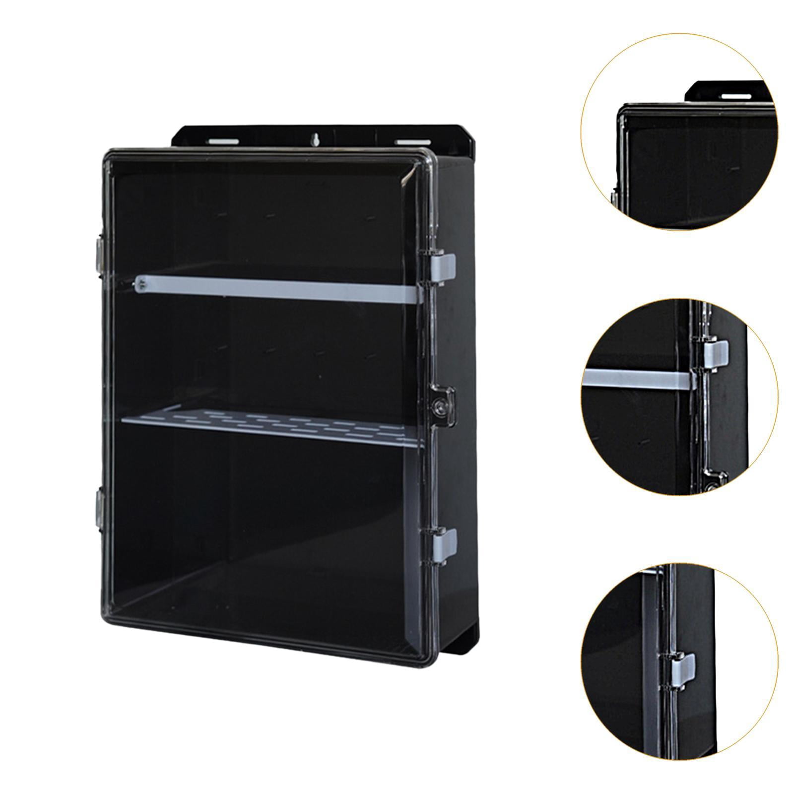 JISADER Outdoor Electrical Box Power Strip Case Wear Resistant Multipurpose Junction Box Weatherproof for Workshop Home Shopping Mall 30cmx12cmx44.5cm