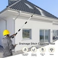 thumbnail image 2 of NUAHRHY Gutter Cleaning Tool Bendable Roofing Gutter Tool Easy to Fit Disassemble Gutter Cleaning Tool Safe Efficient Roofing Gutter Tool Flexible Easy to Use Gutter Cleaning Tool for Eaves, 2 of 8