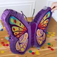 thumbnail image 3 of Butterfly Pinata Decoration Festival Party Paper Pinata Butterfly Pinata Birthday Ornament, 3 of 8