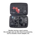 thumbnail image 4 of relayinert Sport Camera Shockproof EVA Storage Box Bracket Organizer Carrying Case Large, 4 of 6