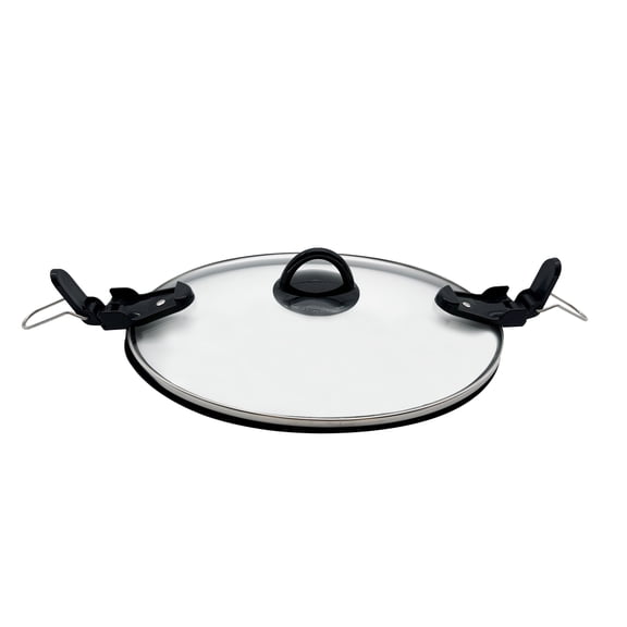Oval Slow Cooker Lid with Sealing Ring and Buckle Compatible for Crockpot Slow Cooker SCCPVL600-S-BR, CPSCVO60LL-BP,CPSCVC60LL-S