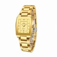 thumbnail image 2 of Square Watches for Women, Women's Wristwatches, Ladies Waterproof Stainless Steel Analog Small Dainty Gold Watch for Women, 2 of 7