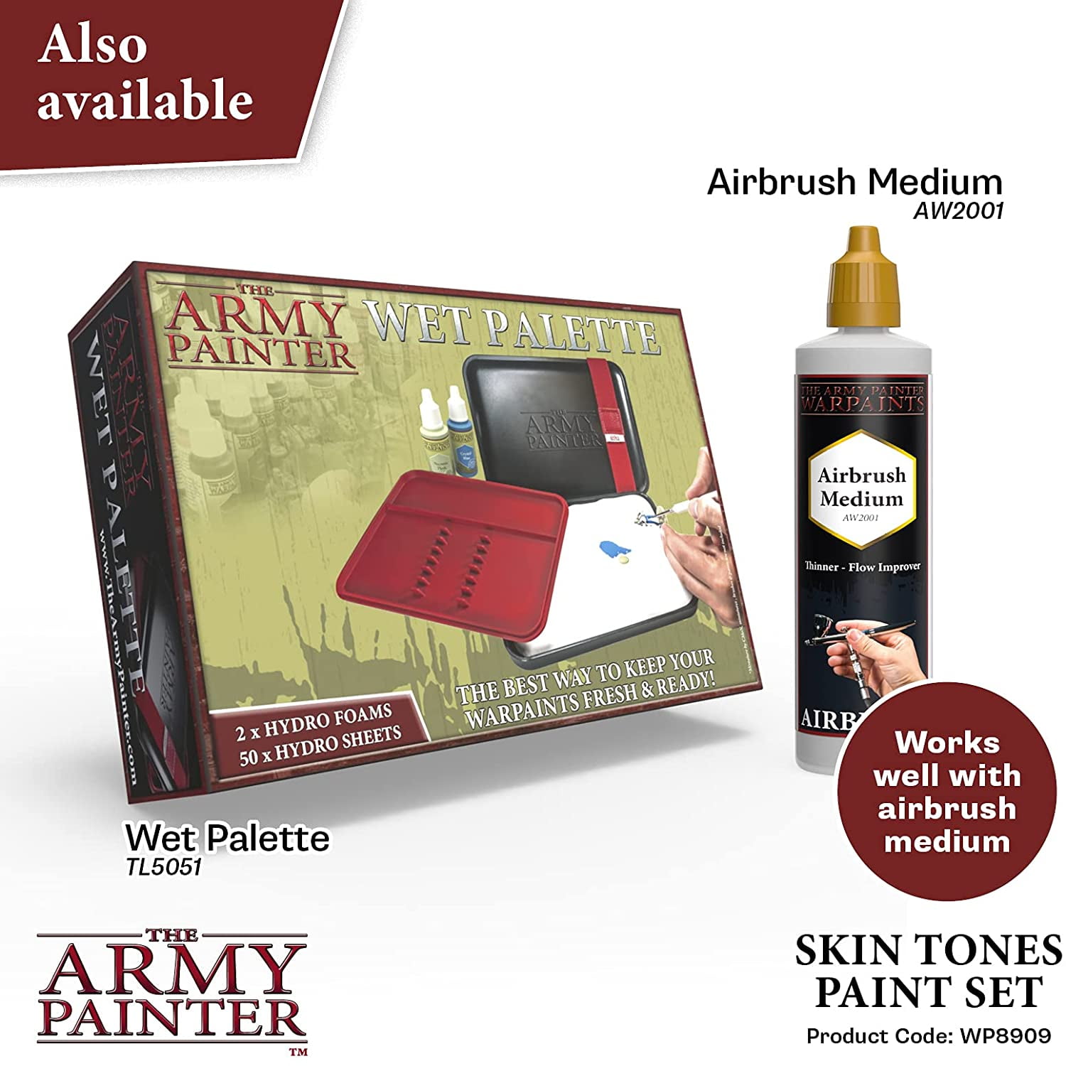The Army Painter Wet Palette Wargamers Edition (PRE ORDER ARRIVES  2/10/2024) - The Art Store/Commercial Art Supply