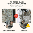 thumbnail image 6 of KOSMONIA 58x18" Frameless Full Length Mirror,High Strength Tempered Glass Full Body Mirror,Luxury Floor Standing Mirror Wall-Mounted Modern Dressing Mirror for Bedroom,Cloakroom,Rectangle Color Black, 6 of 8