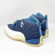 thumbnail image 5 of Ni-k-e Mens Air Jordan 12 130690-404 Blue Basketball Shoes Sneakers Size 8.5, 5 of 6