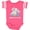 Football Pink and White, variant on Inktastic My Nonni Loves Me Cute Elephants Clouds Moon and Stars Boys or Girls Baby Bodysuit