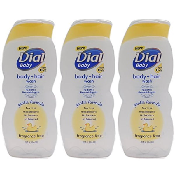 Dial Baby Fragrance Free 12oz Body Wash