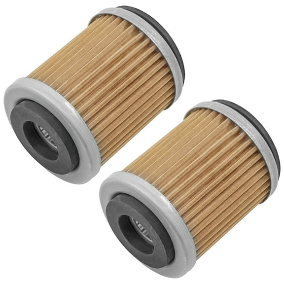 ATV Parts & Accessories – Durable OEM & Aftermarket Replacement Parts 2 Pack Oil Filter for Yamaha Terra Pro 350 YFP350 Kodiak 400 YFM400 4WD 88 93-99 Mod-C9C-2376