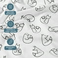 thumbnail image 3 of Bare Home Luxury 100% Cotton Flannel Full Sheet Set, Deep Pocket, 4-Piece, Feelin' Foxy, 3 of 9