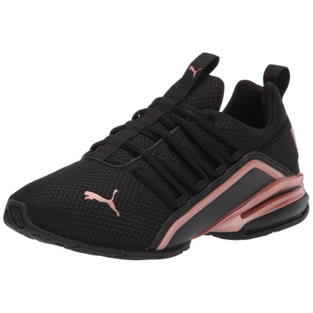 puma black and rose gold shoes