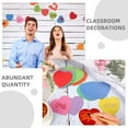 thumbnail image 3 of Heart Shaped Paper Assorted Color Classroom Decor Teacher Supplies 108Pcs, 3 of 8