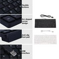 thumbnail image 6 of 72 Keys USB Computer Keyboard Quiet Responsive Keys Wide Compatibility, 6 of 10