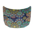 thumbnail image 6 of FOR U DESIGNS Boho Mandala Print Car Hood Cover 59.05" x 39.37" Auto Flag Hood Cover for Trucks SUV Van, Polyester Material Car Hood Protector with Strape Reinforcement, 6 of 8