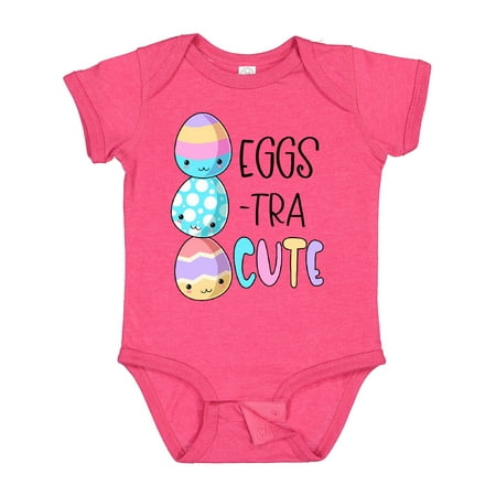

Inktastic Eggs-tra Cute Fun Easter Eggs Boys or Girls Baby Bodysuit