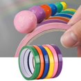 thumbnail image 3 of Kids Adult Sticky Ball Tape Candy Color Decompression Toy Home School Accessories Sticky Stress DIY, 3 of 8