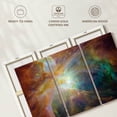 thumbnail image 6 of Elephant Stock Heart Of Orion Nebula Wall Art - Horizontal Multi Panel Canvas - Living Room Wall Decor - Astronomy & Space Multi Panel - Brown And Red Decor By Nasa - 50" x 32", 6 of 8