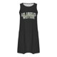 thumbnail image 2 of Vestido de Verano para Mujeres, Vestido de Cuello Redondo sin Mangas de Bolsillo de Impresión de Moda Casual Hecha de 95% Poliéster 5% Spandex para Primavera Verano, Vestido Sexy para Mujeres, 2 of 4