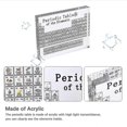 thumbnail image 3 of Periodic Table Of Chemical Elements,clear Acrylic Chemical Element Table Display,gift For Science Lovers,teachers &students, 3 of 3