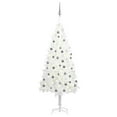 thumbnail image 1 of vidaXL Artificial Pre-lit Christmas Tree with Ball Set White 180 cm, 1 of 5