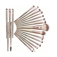 thumbnail image 4 of Juego de brochas de maquillaje, juego de brochas de maquillaje de 20 piezas, juego de brochas cosméticas, brocha cosmética, rendimiento finamente ajustado, 4 of 10