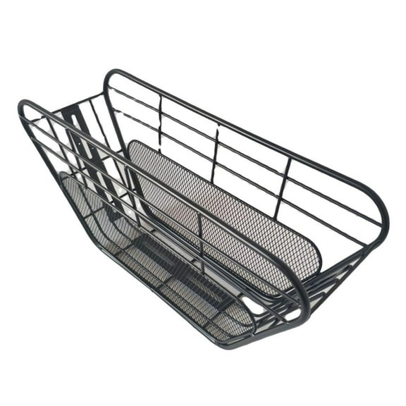 DimyFew Motorbike Center Middle Luggage Rack Hollow Storage Basket for Shopping Accs