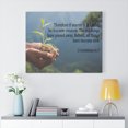 thumbnail image 2 of Scripture Walls  Anyone is a New Creation 2 Corinthians 5:17 Bible Verse Canvas Christian Wall Art Ready to Hang Unframed, 2 of 9