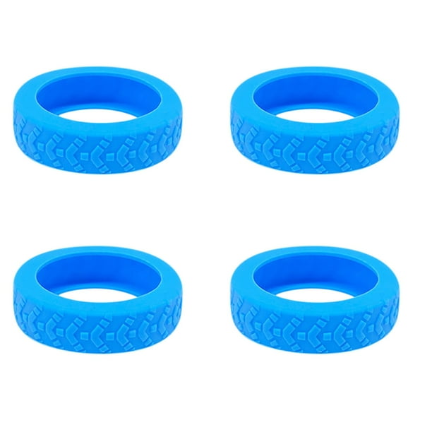 Xihbxyly Fundas para Ruedas de Equipaje, Diseño Silencioso y Colorido, Protección Contra Rayones, Reducción de Ruido, Duraderas y de Fácil Instalación, Multiusos para Muebles, Juego de 4, Tamaño de 5