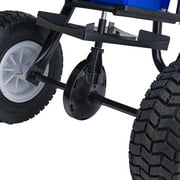 EarthWay Polar Tech 50 LB Ice Melt and Rock Salt Blue Spreader 90950
