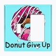 thumbnail image 2 of Metal Light Switch Plate Outlet Cover (Design - Single Toggle Single Rocker), 2 of 2