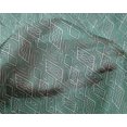 thumbnail image 4 of oneOone Silk Tabby Fabric Swirl & Geometric Block Fabric Prints By Yard 42 Inch Wide, 4 of 4