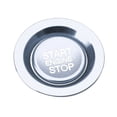 thumbnail image 1 of CNC Auto Keyless Engine Start Button w/ Ring Decor For Jaguar XF For XJ XE F-Pace F-Type For Range-Rover Evoque Sport, 1 of 7