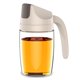 thumbnail image 1 of green Dispensador automático de aceite de oliva, botella de vidrio para cocina, dispensador de vinagre con tapa y tapón automáticos, boquilla antigoteo, mango antideslizante, 1 of 4