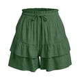 thumbnail image 4 of Anti-chafing Cooling Skirt for Women Summer Shorts Women Breathable Cooling Shorts for Women Casual Mini Skorts Soft Breathable Cool Shorts for Women Womens Casual Outfits Wide Leg Shorts, 4 of 4