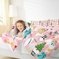 thumbnail image 4 of Manfei Cartoon Cute Princess Queen Comforter Set for Kid, Nutcracker Royal Guarder Bedding Sets, Merry Christmas Theme Reversible Bedding Comforter Set, Super Cozy Room Decor, 3-Piece, 4 of 8