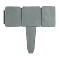 thumbnail image 7 of Garden Landscape Edging Borders No Dig,Lawn Edging for Landscaping,Plastic Fencing Lawn Border,Imitation Stone Fence,Plastic Fencing Lawn Border,Plastic Border Edging Garden Grass Fence Wall,20PCS, 7 of 7