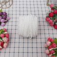 thumbnail image 2 of Kearding Rollo de cuentas de perlas de imitación de 30m, cadena de cuentas blancas de 5mm, cadena de cuentas enrolladas, joyería de costura Artesanía, 2 of 6