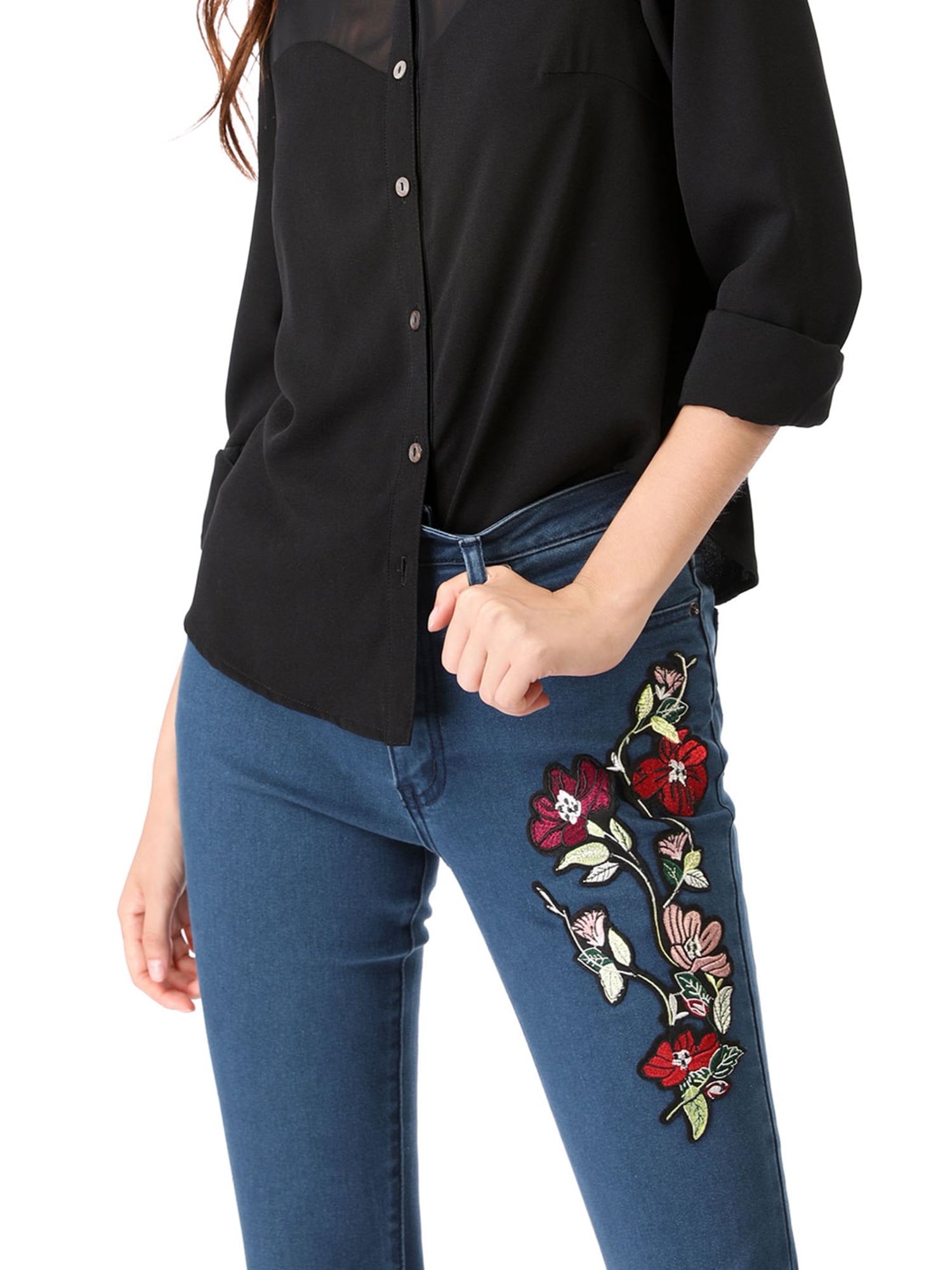 embroidered jeans canada