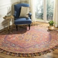 thumbnail image 2 of SAFAVIEH Aspen Deemer Southwestern Wool Area Rug, Pink/Violet, 7' x 7' Round, 2 of 8