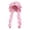 665#Pink, variant on Extra Long Satin Bonnet Sleep Cap for Long Hair Silk Like Hair Protection Hat Adjustable Sleeping Cap for Braids Curls Dreadlocks Curly Hair Care