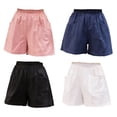 thumbnail image 1 of Pack Pantalones Cortos Casuales De Mujer Elásticos Playa Verano Pantalones Cortos De Playa Con Bolsillos Adepaton BST3007838-2, 1 of 5